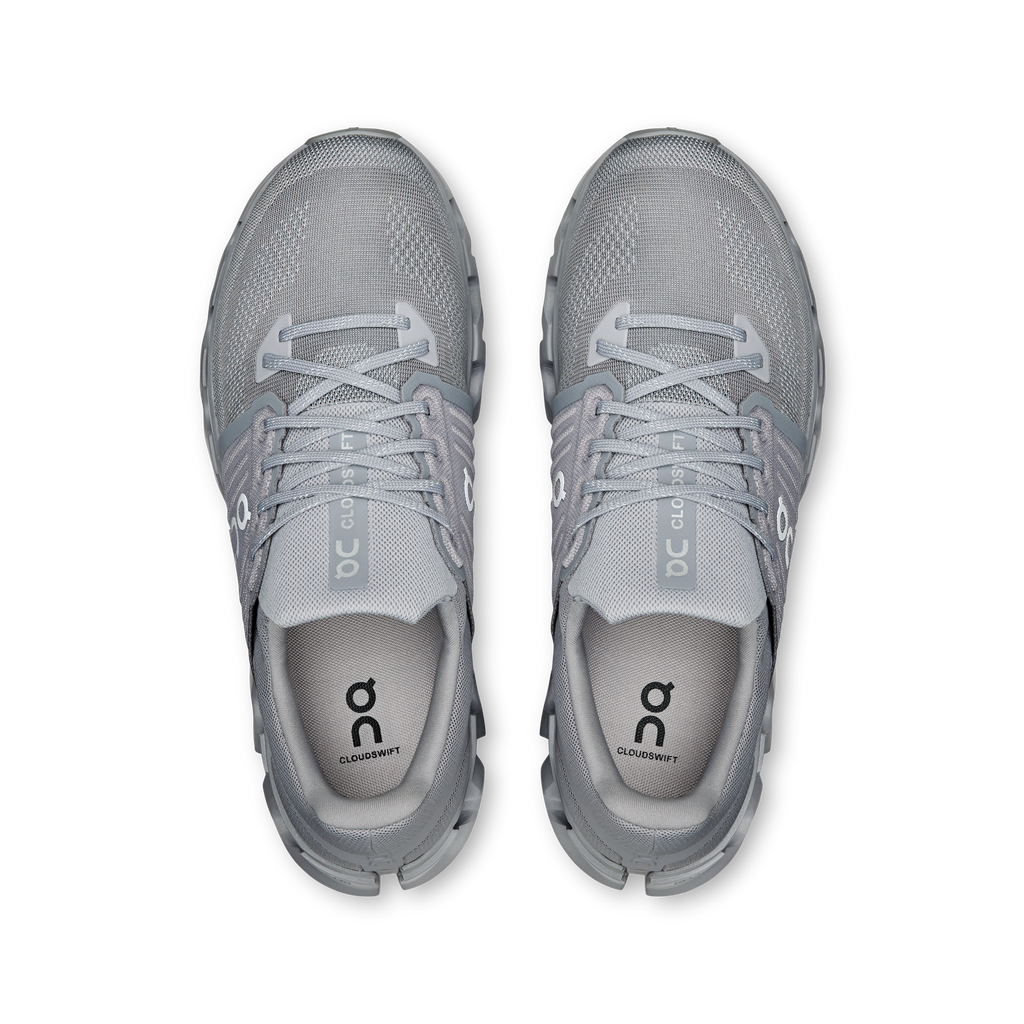 Men's On Running Cloudswift 4 AD Alloy Frost Trainers — view 5