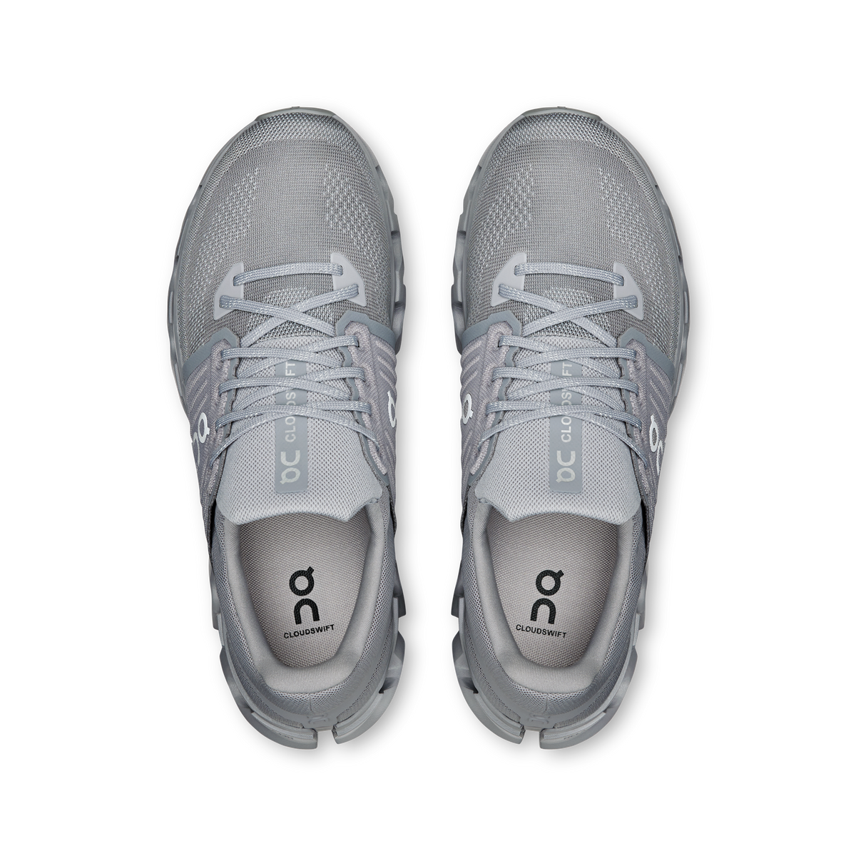 Men's On Running Cloudswift 4 AD Alloy Frost Trainers — view 5