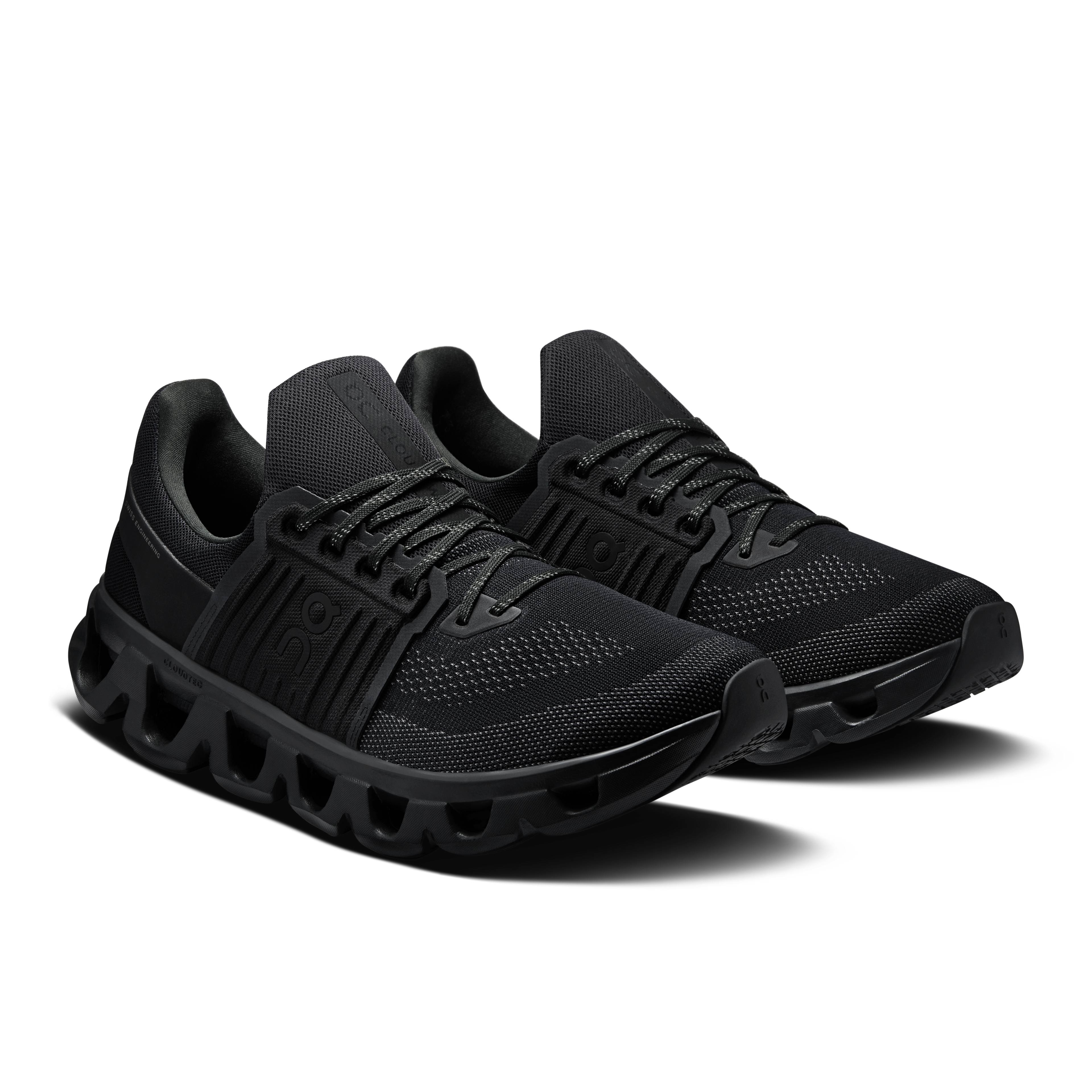 Men's On Running Cloudswift 4 AD Men Black Black Trainers — view 2