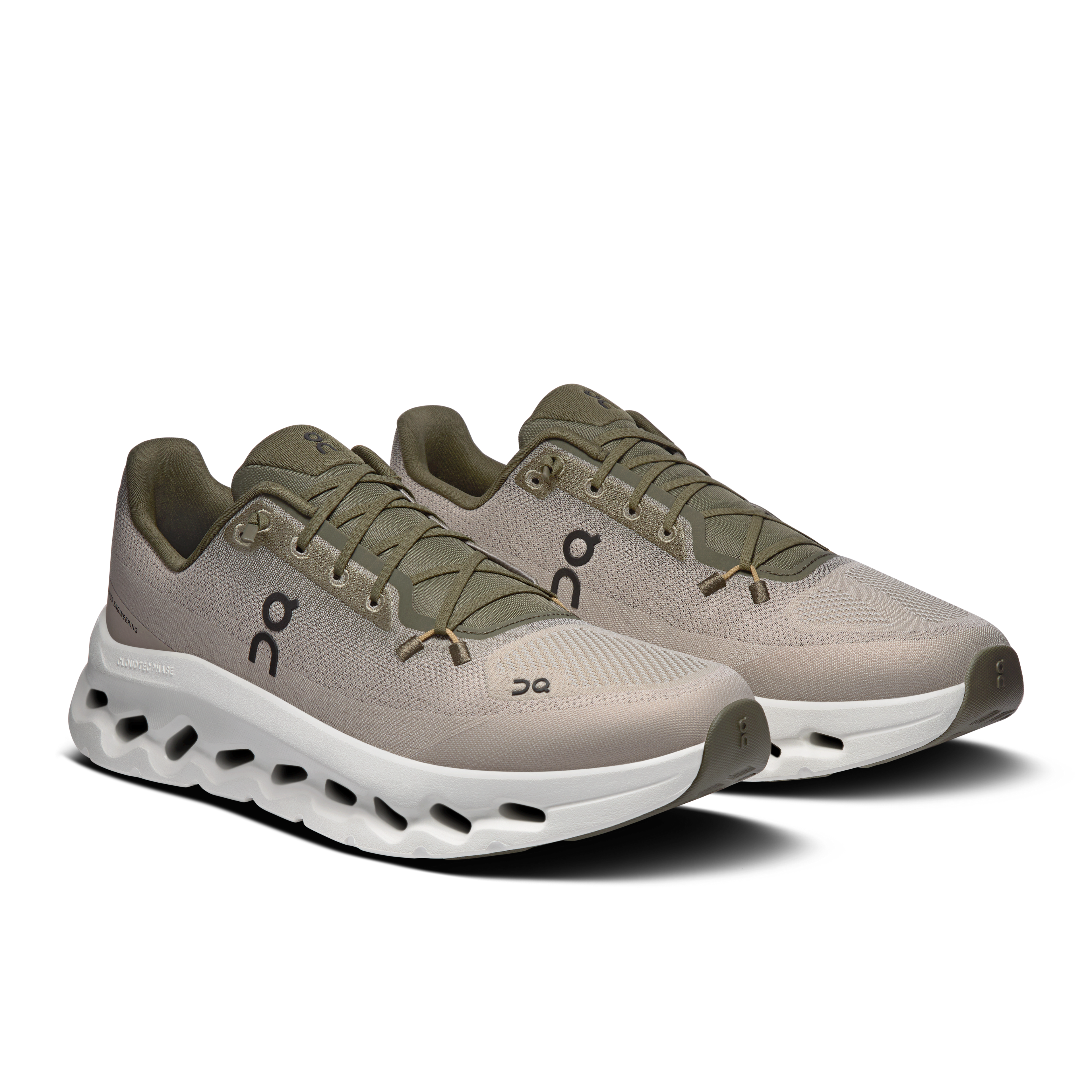 Men's On Running Cloudtilt 1 Olive Desert Trainers — view 2