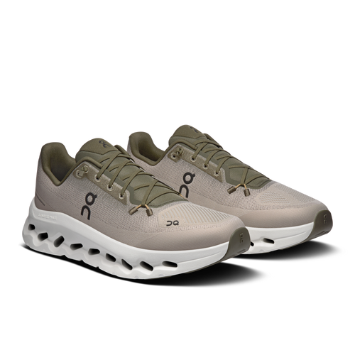 Men's On Running Cloudtilt 1 Olive Desert Trainers — view 2