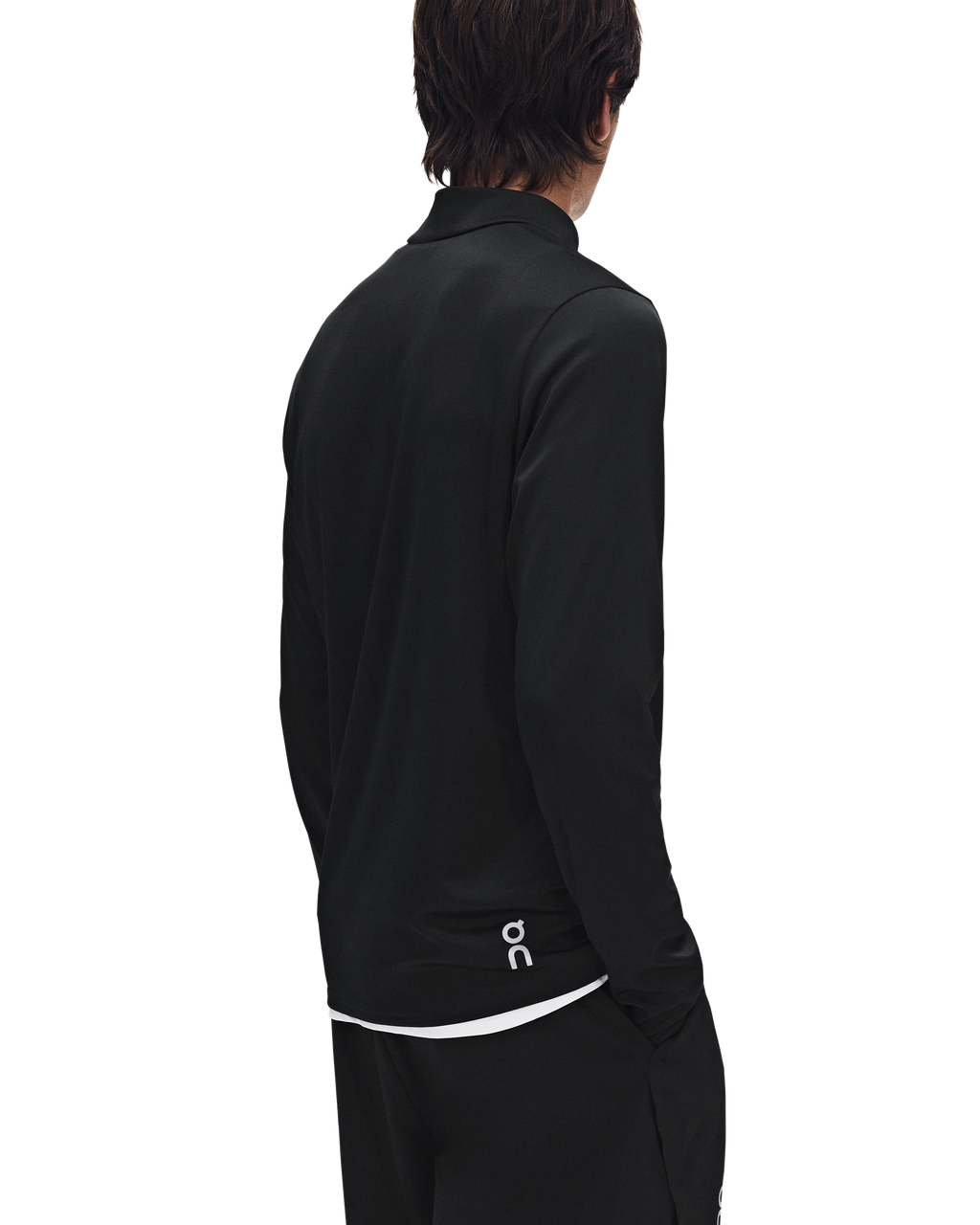 Men's On Running Core 1/4 Zip 1 Black — view 8