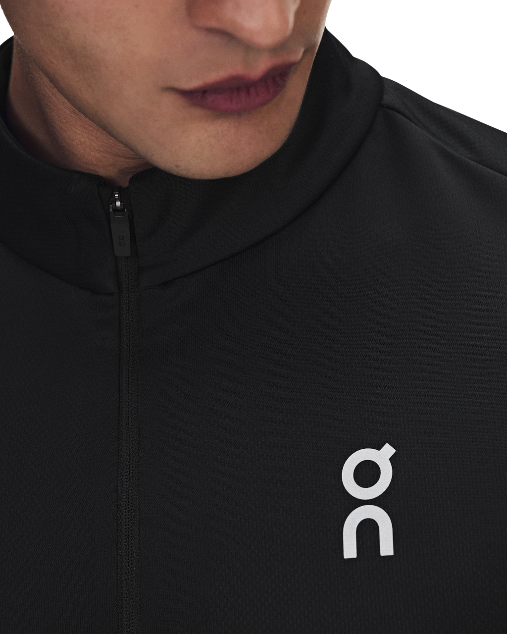 Men's On Running Core 1/4 Zip 1 Black — view 9