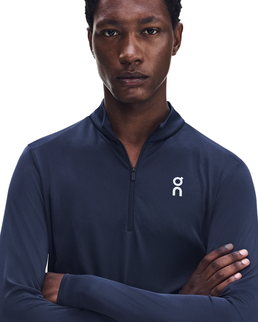 Men's On Running Core 1/4 Zip 1 Midnight & Core Pant Tracksuit Set