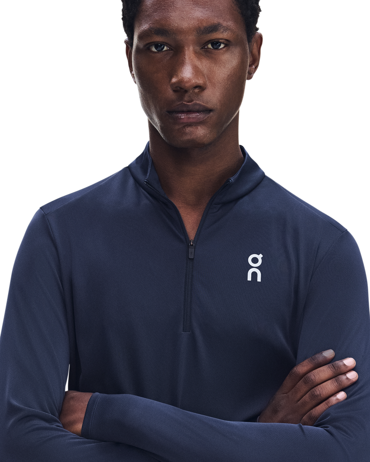 Men's On Running Core 1/4 Zip 1 Midnight & Core Pant Tracksuit Set