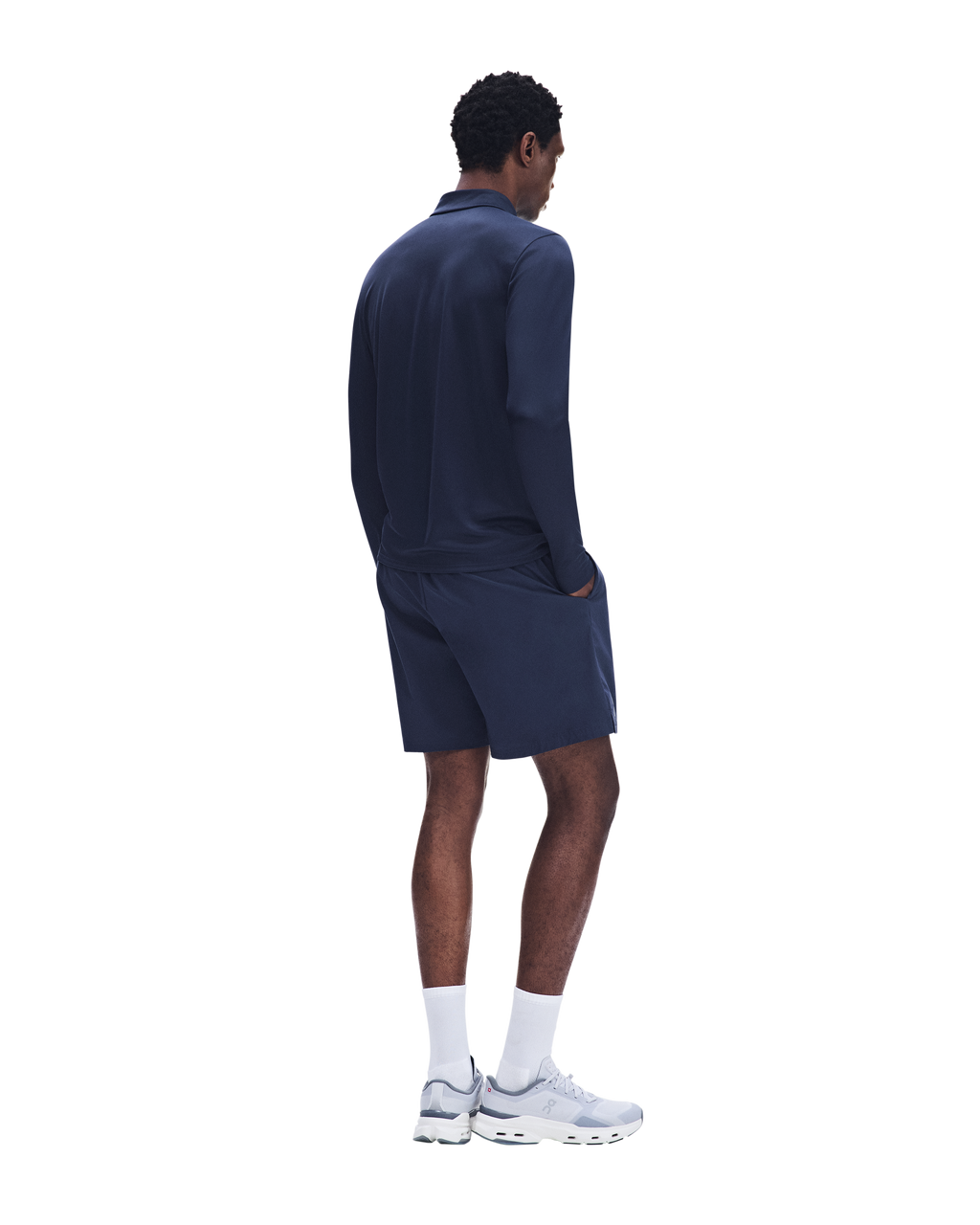 Men's On Running Core 1/4 Zip 1 Midnight — view 4