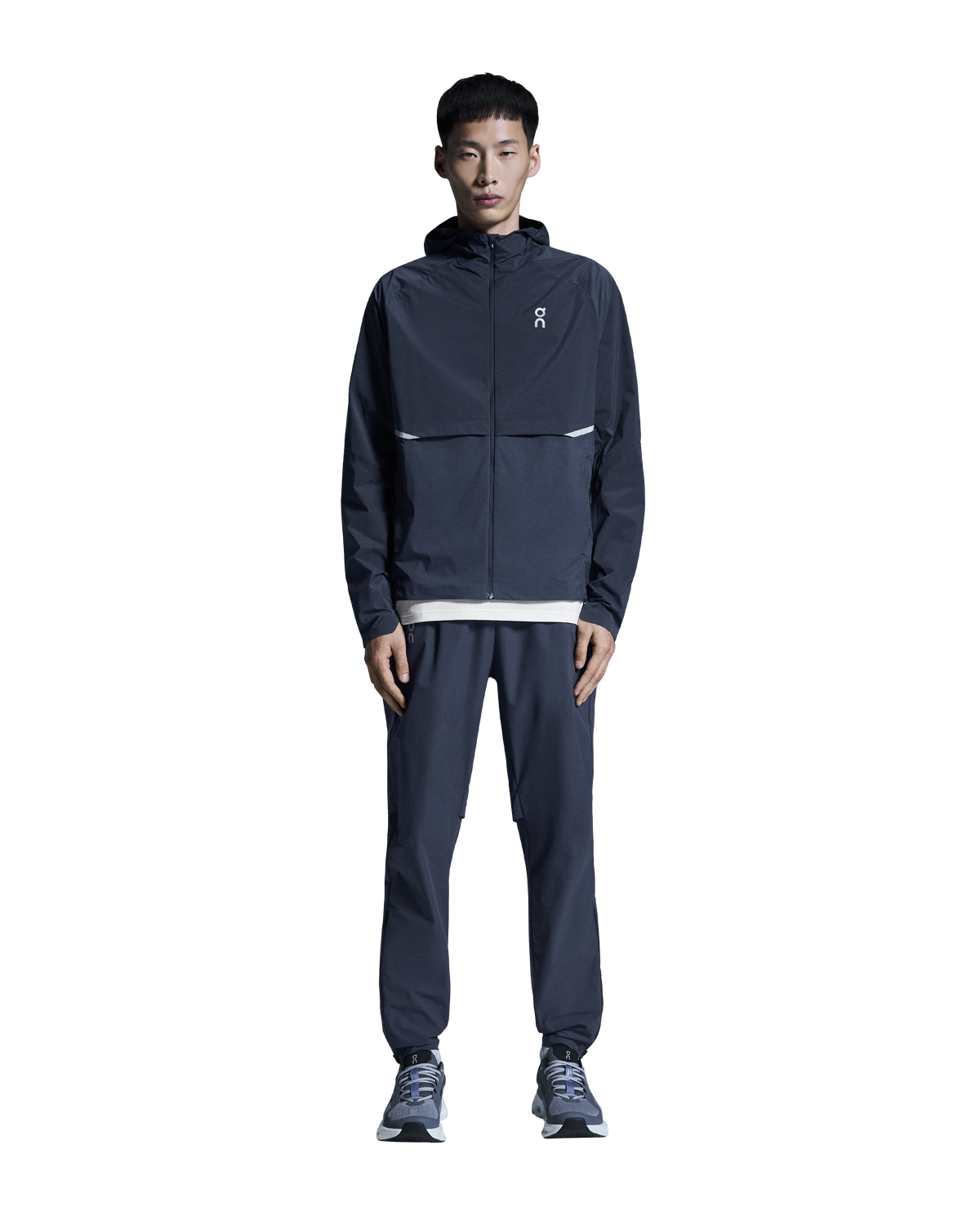Men's On Running Core Jacket & Pant Midnight Tracksuit Set