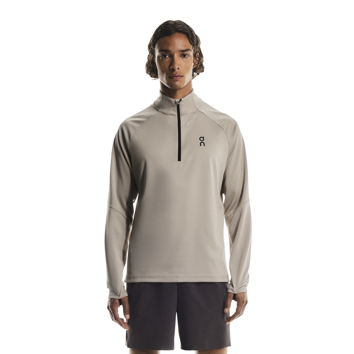 Men's On Running Desert 1/4 Zip Climate Shirt — view 5