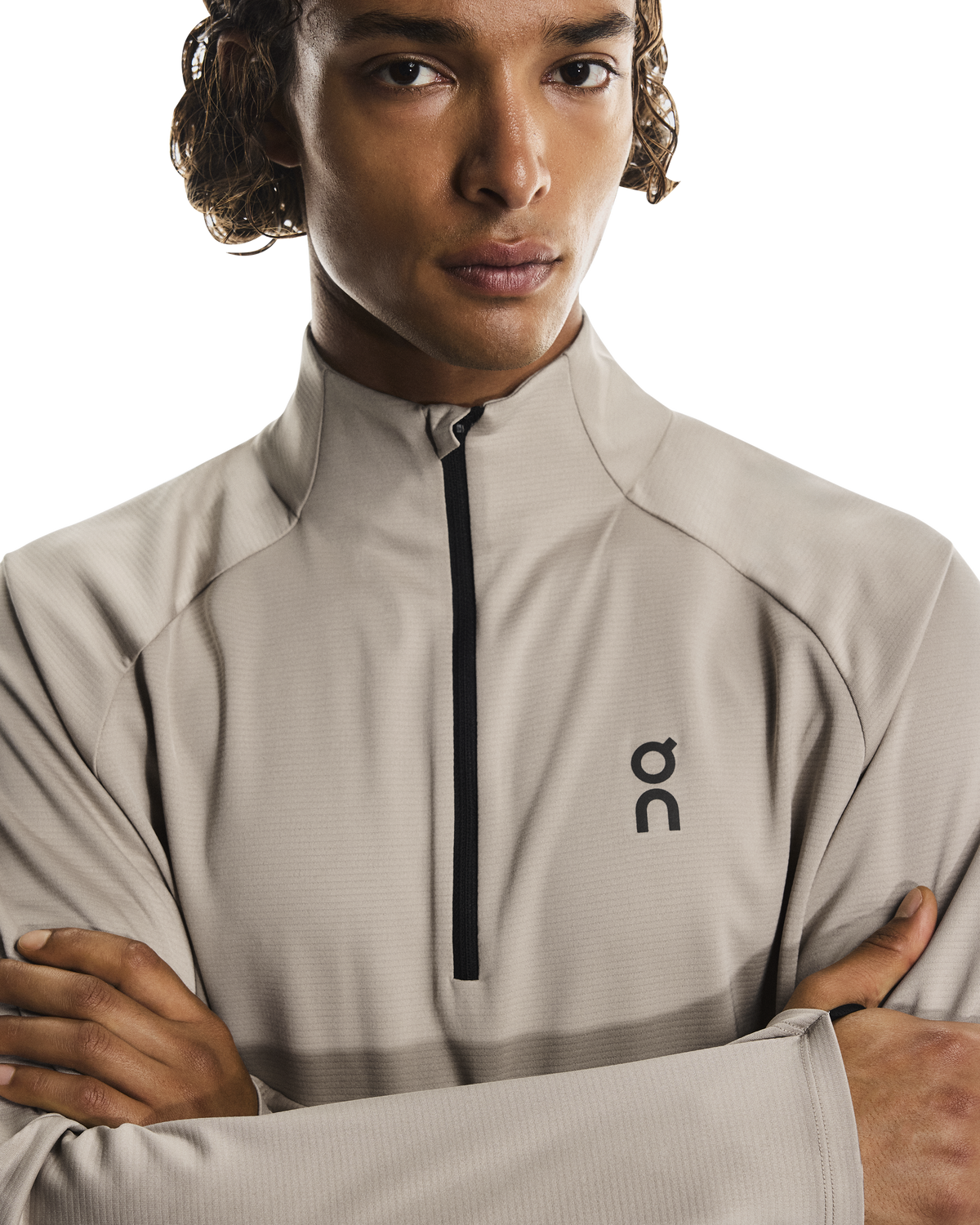 Men's On Running Desert 1/4 Zip Climate Shirt — view 2