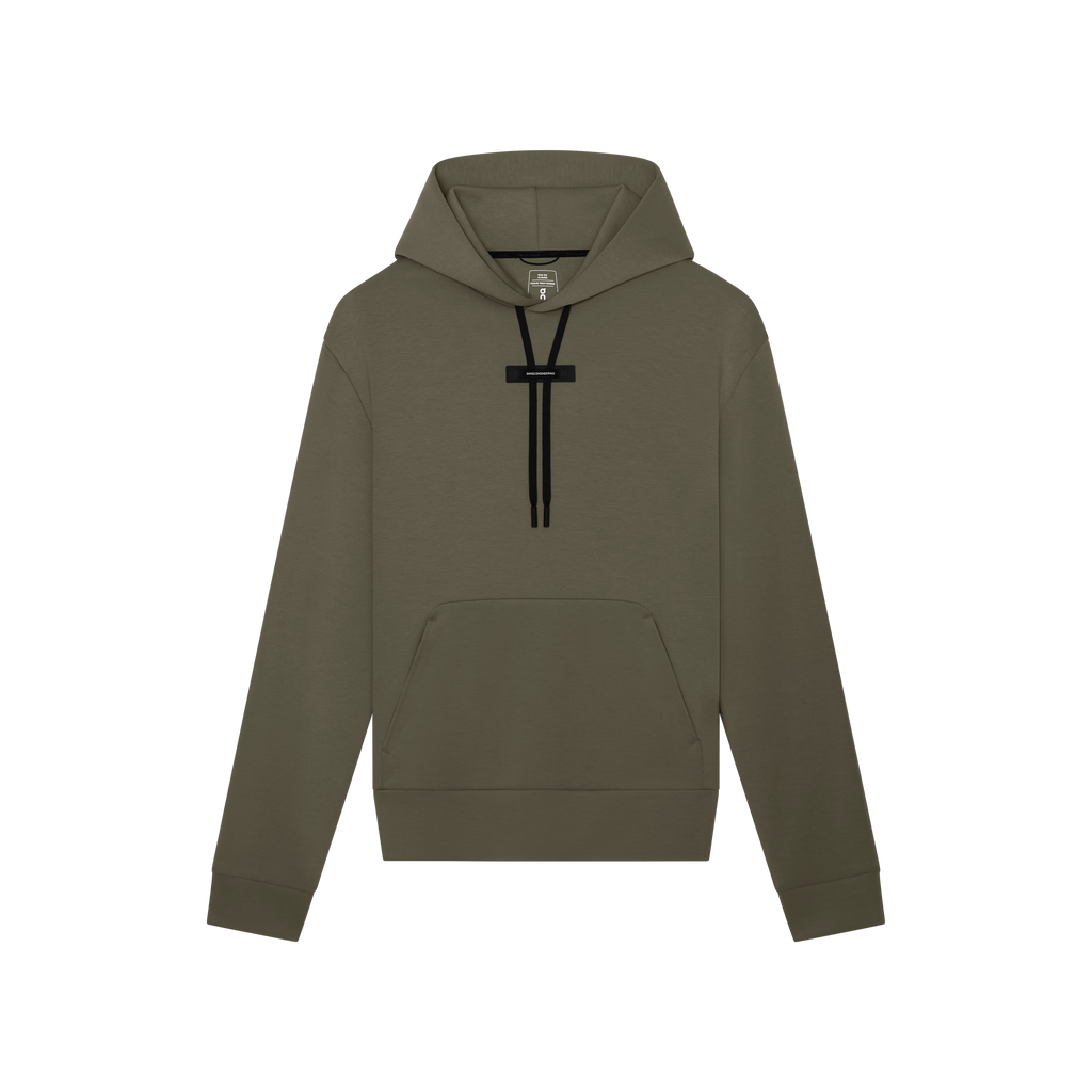 Men's On Running Focus Tech Hoodie 1 Bark
