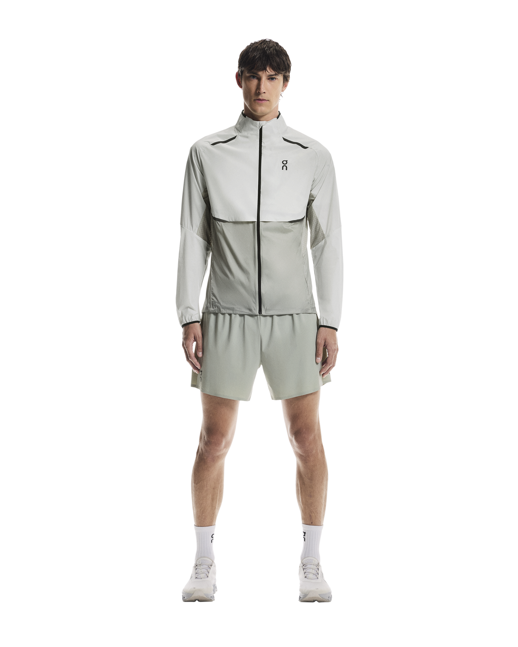 Men's On Running Iceberg Tin Weather Jacket — view 2