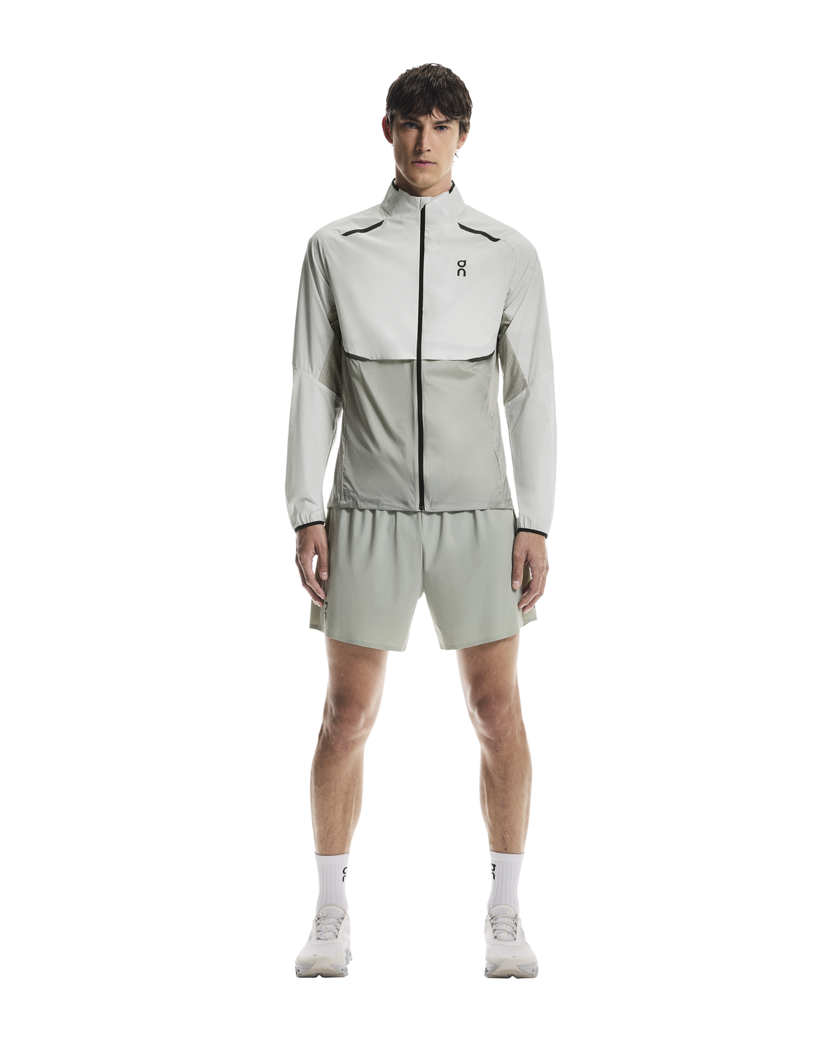 Men's On Running Iceberg Tin Weather Jacket — view 2