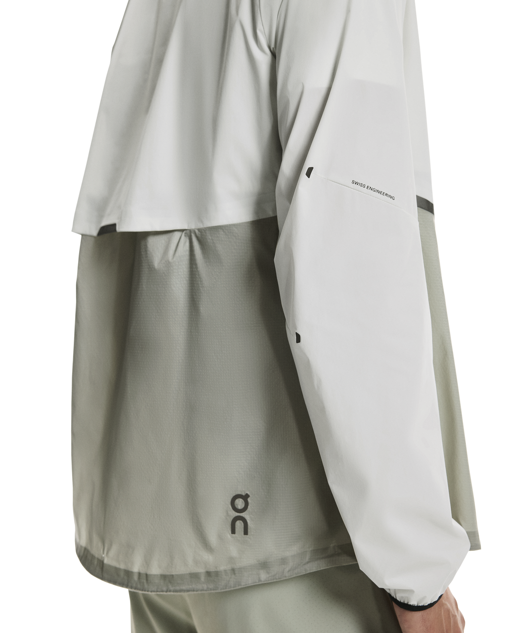 Men's On Running Iceberg Tin Weather Jacket — view 4