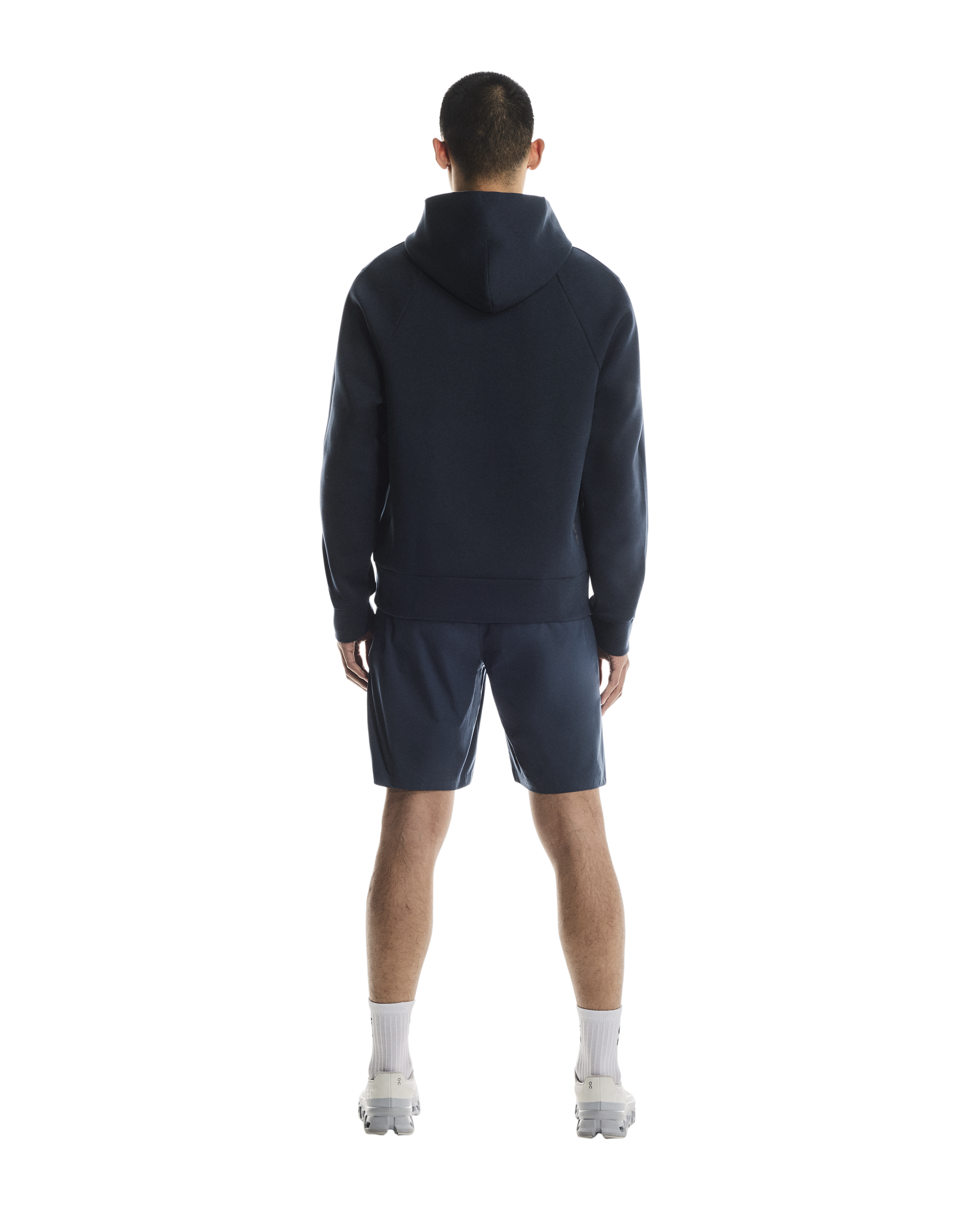 Men's On Running Navy Focus Tech Hoodie — view 2
