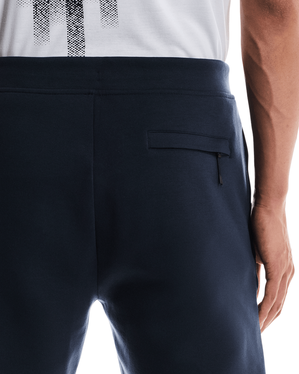 Men's On Running Navy Focus Tech Sweatpants — view 5