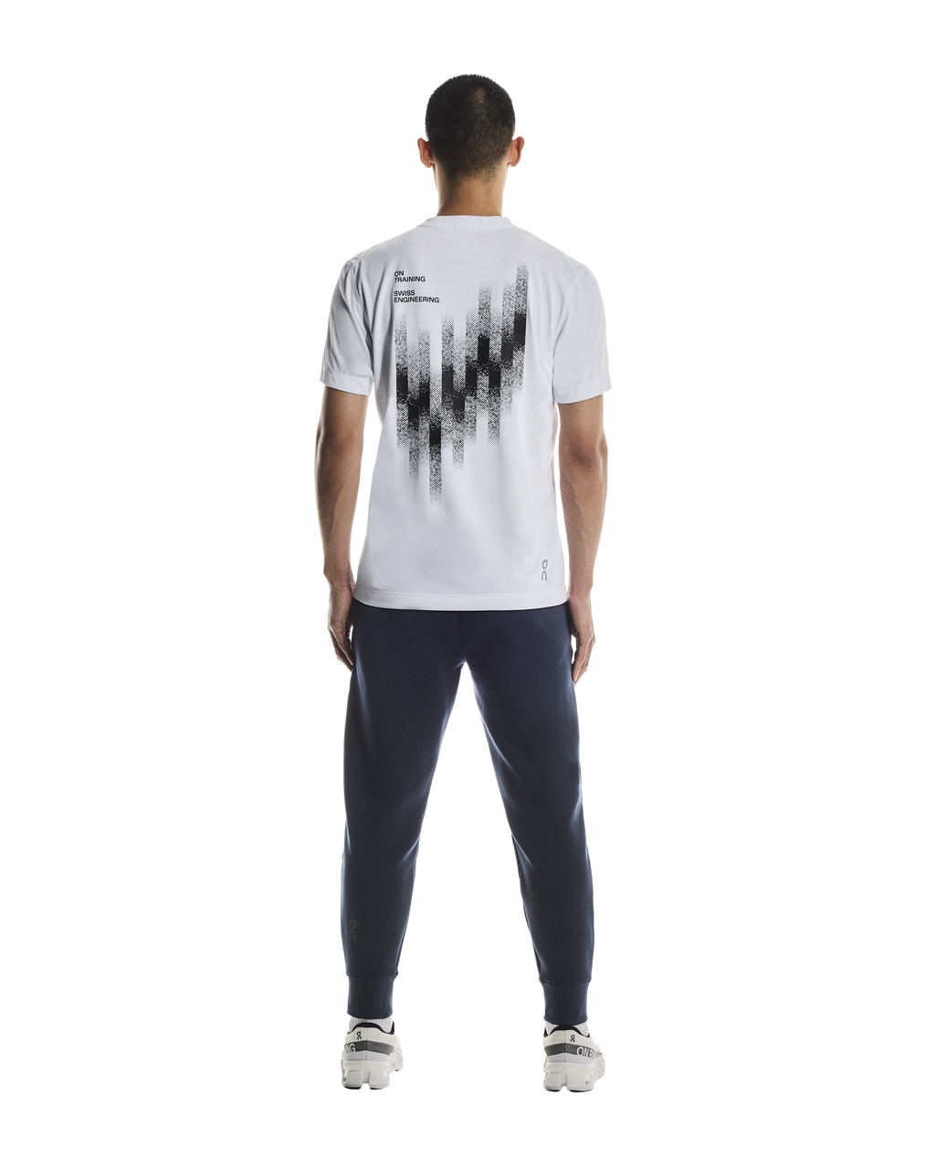 Men's On Running Navy Focus Tech Sweatpants — view 2