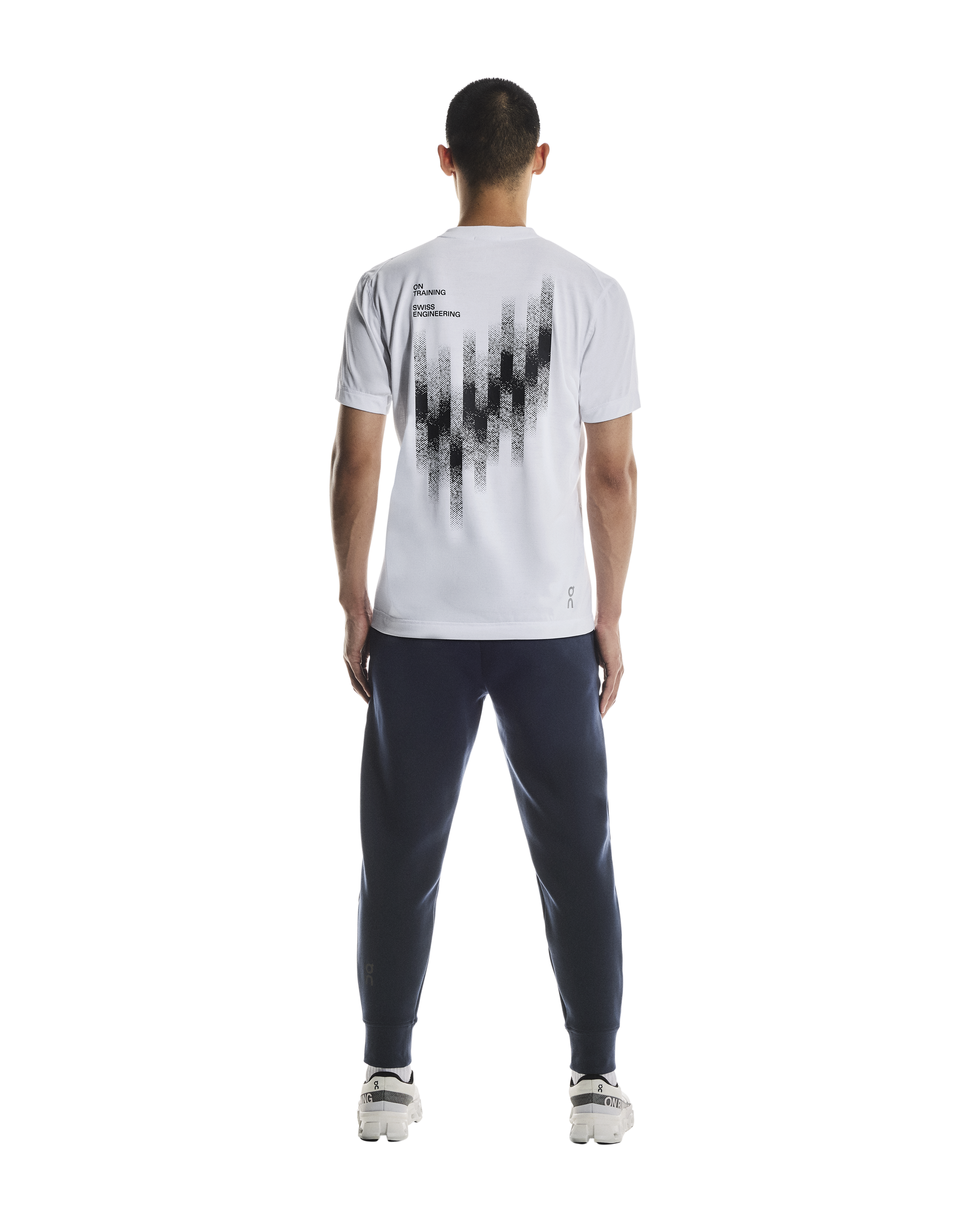 Men's On Running Navy Focus Tech Sweatpants — view 2
