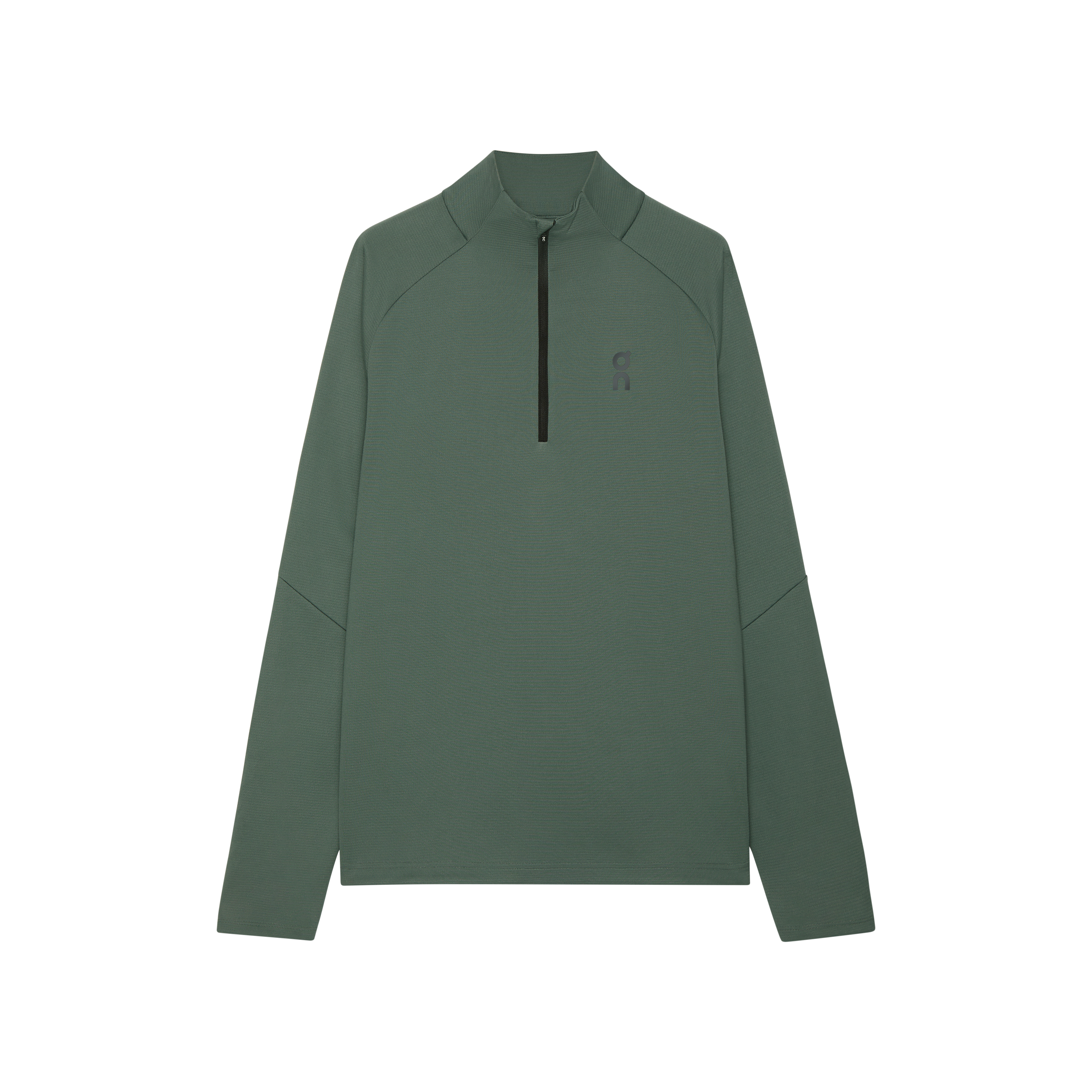 Men's On Running Olive 1/4 Zip Climate Shirt