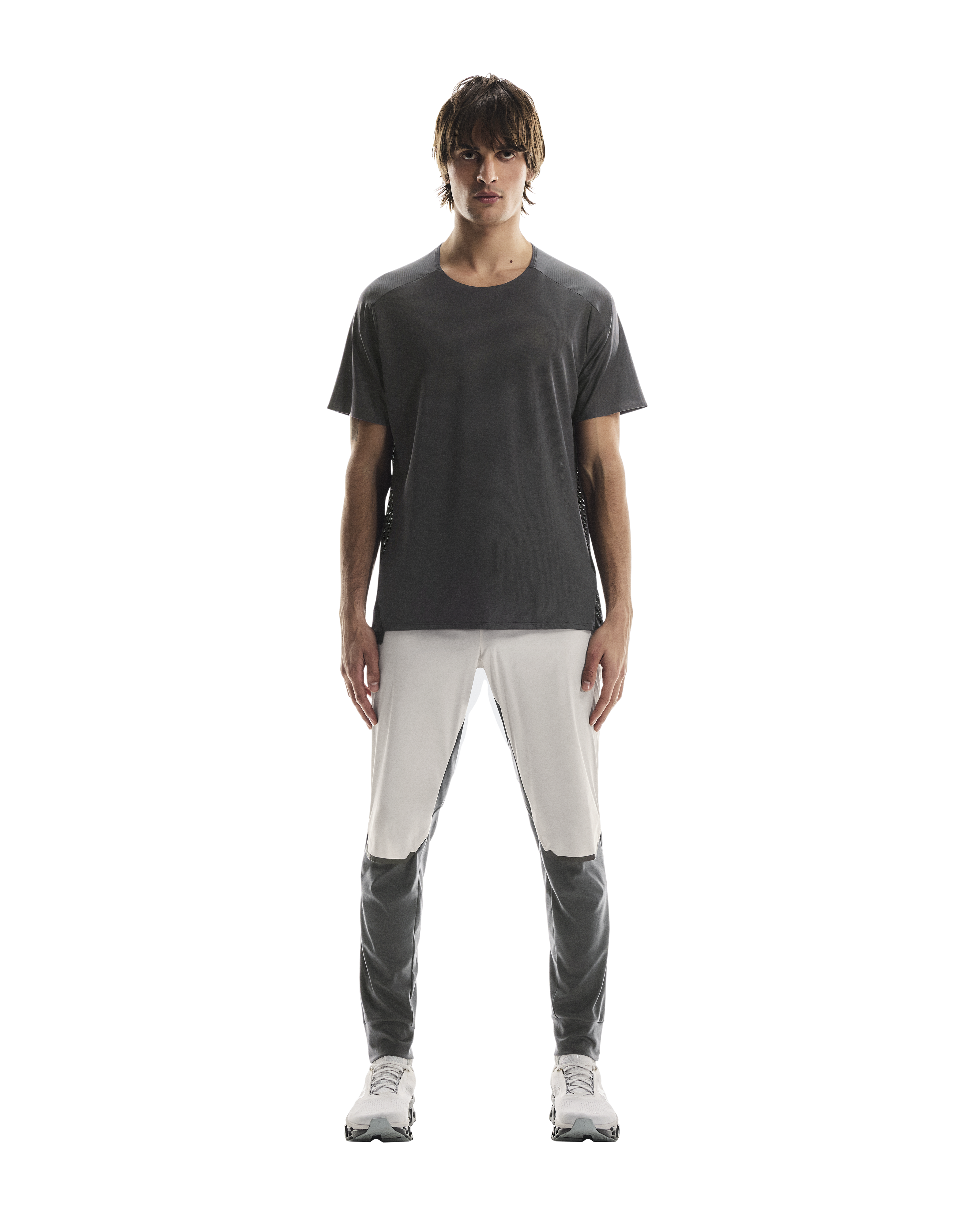 Men's On Running Silver Eclipse Weather Pants