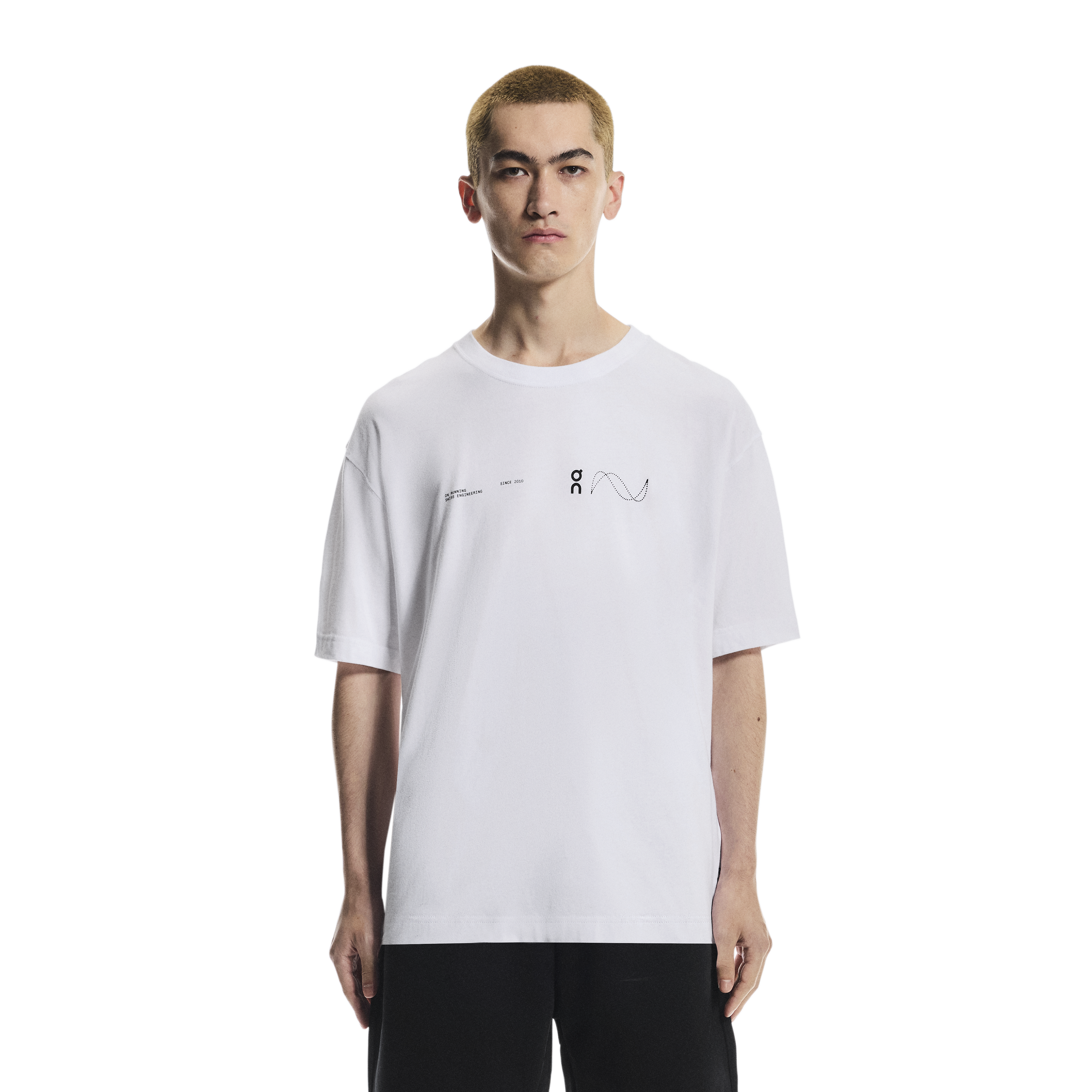 Men's On Running White Club Avant T Shirt