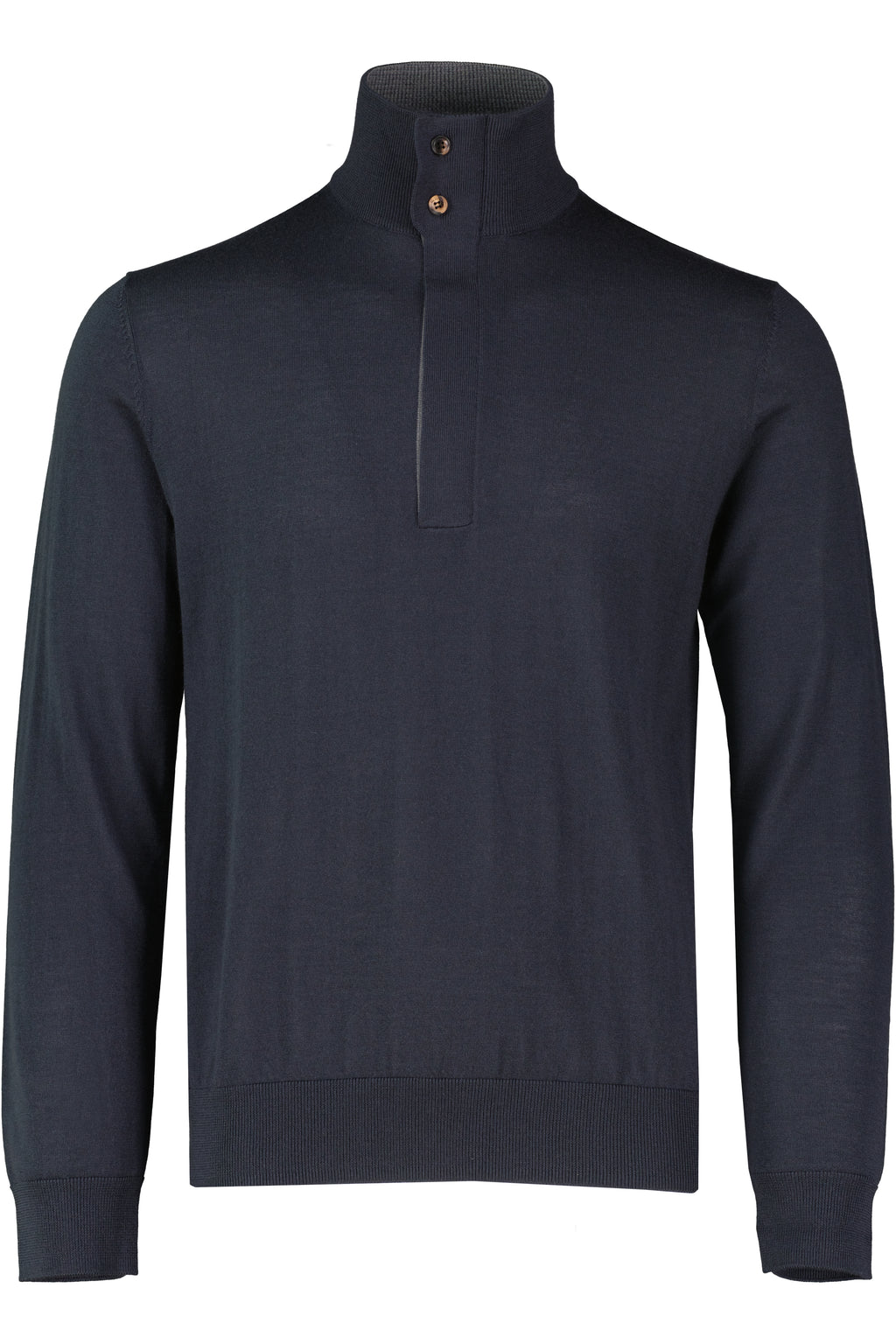 Men's Pal Zileri 1/4 Zip Knitwear Navy