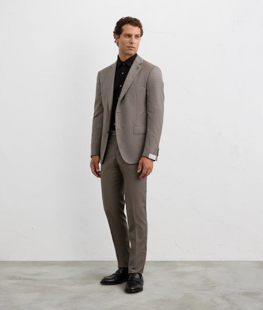 Men's Pal Zileri Black Mercerised Long Sleeve Shirt