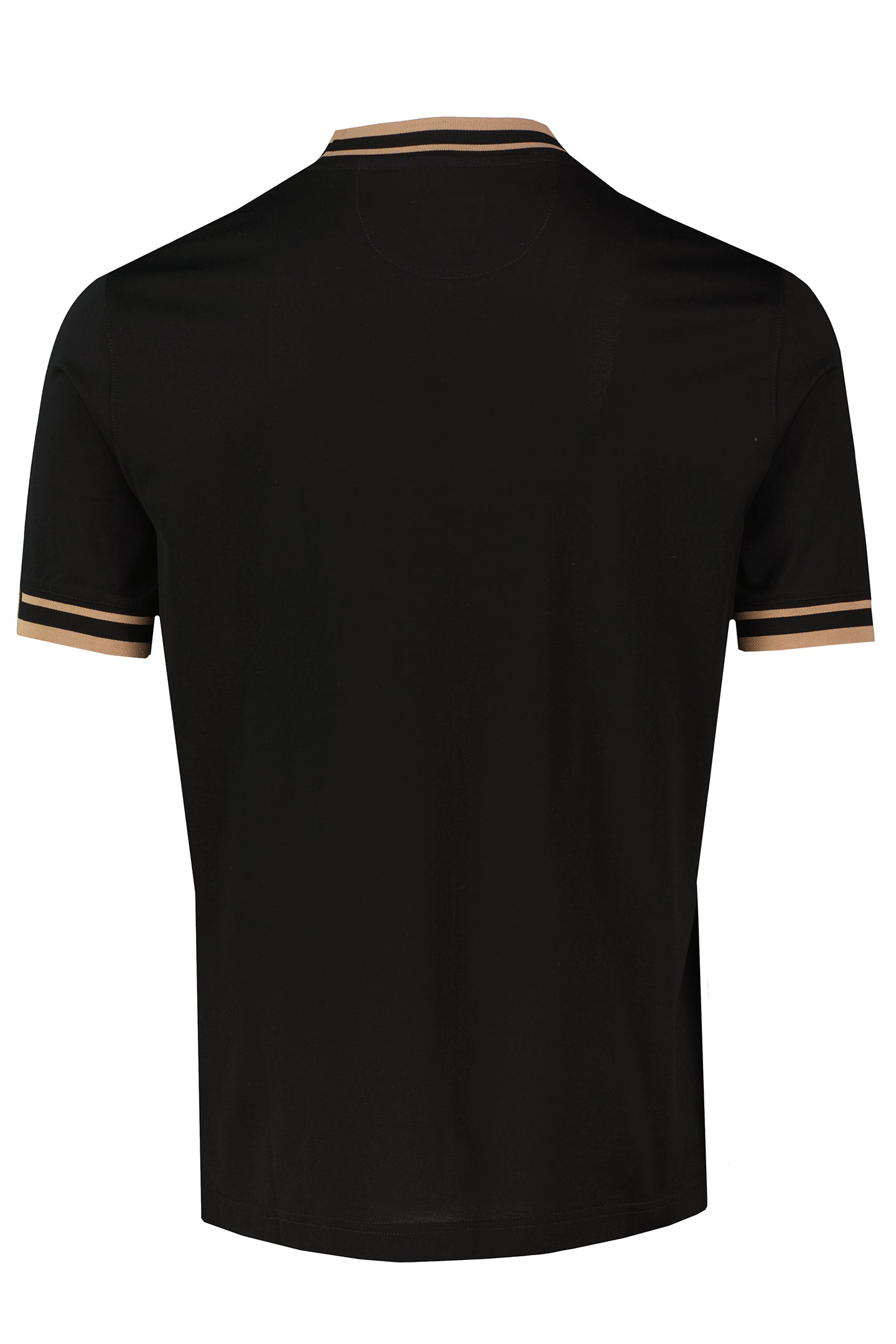 Men's Pal Zileri Black Mercerised T Shirt