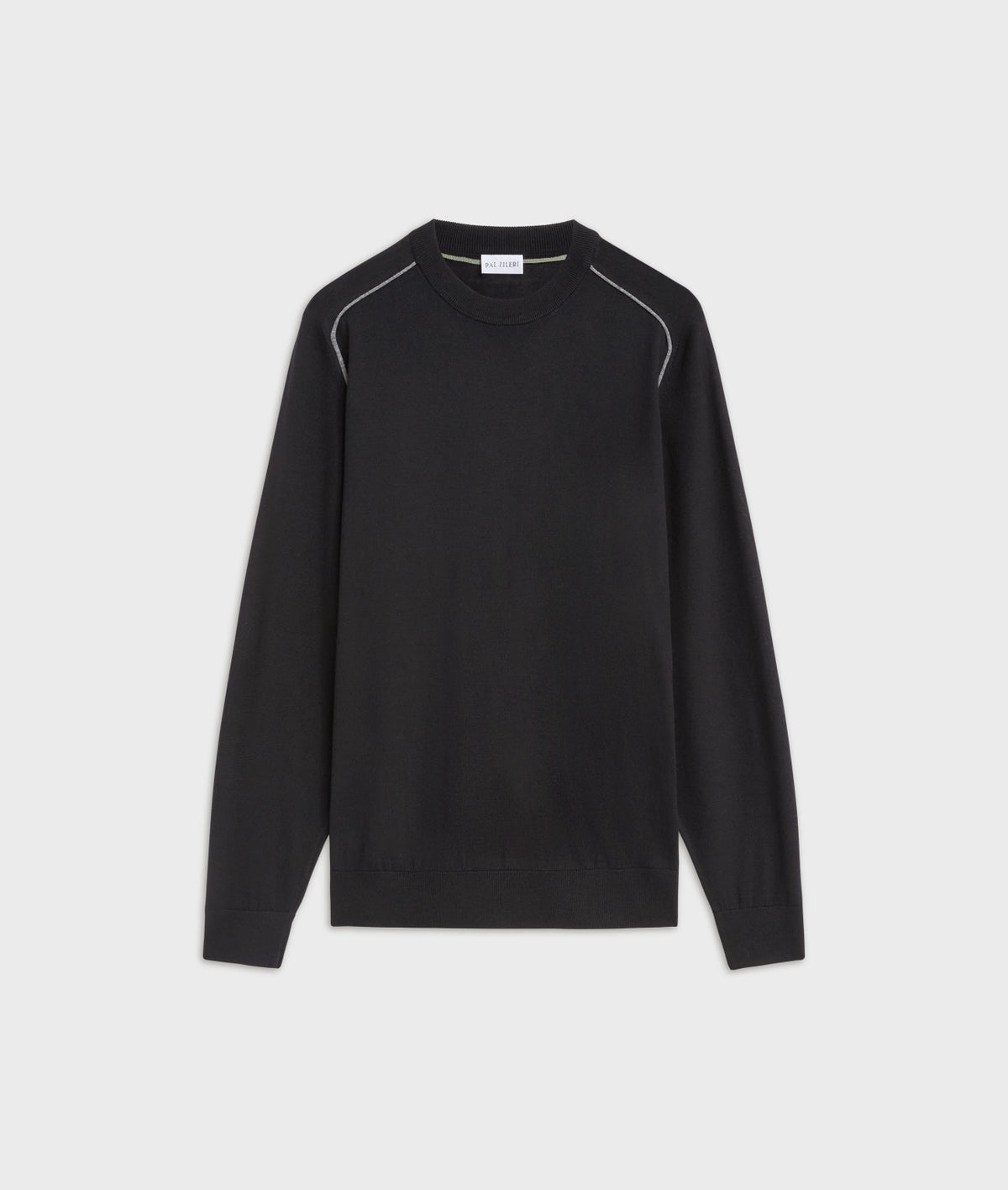 Men's Pal Zileri Crew Neck Knitwear Black