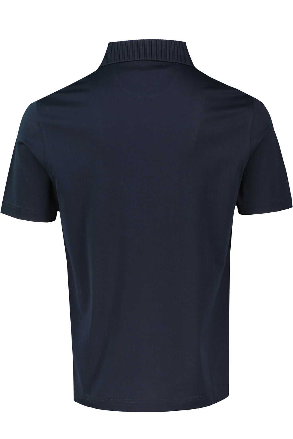 Men's Pal Zileri Navy Blue Mercerised Polo Shirt