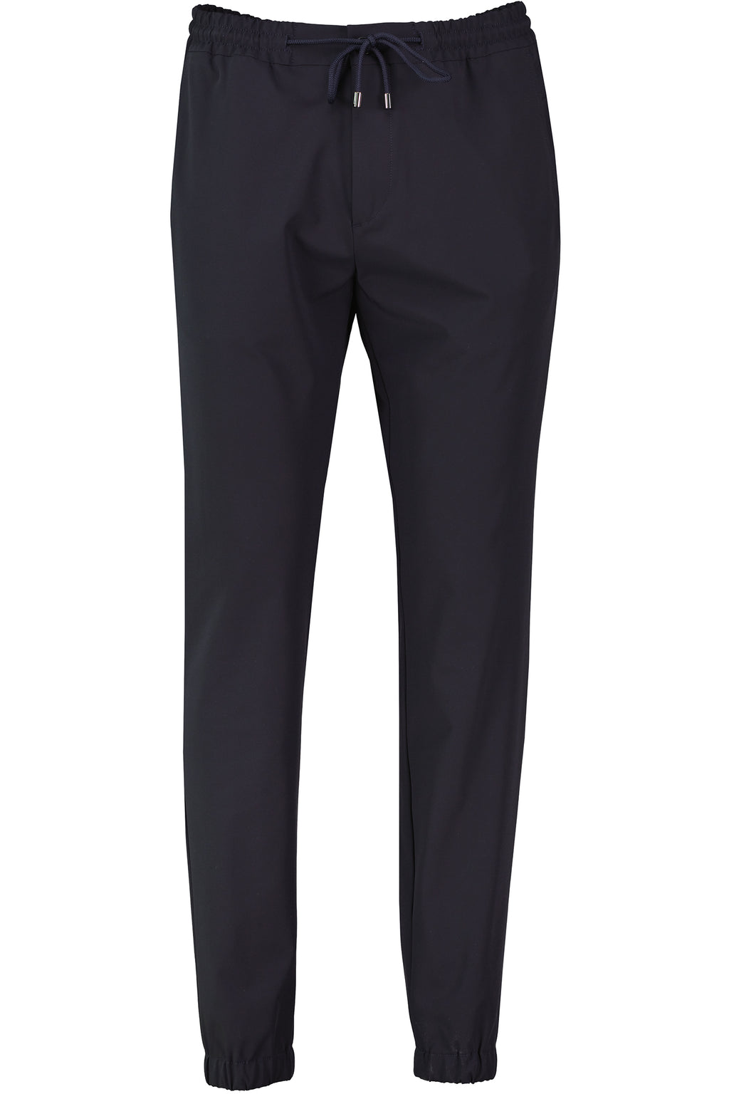 Men's Pal Zileri Navy Blue Technical Drawstring Trouser