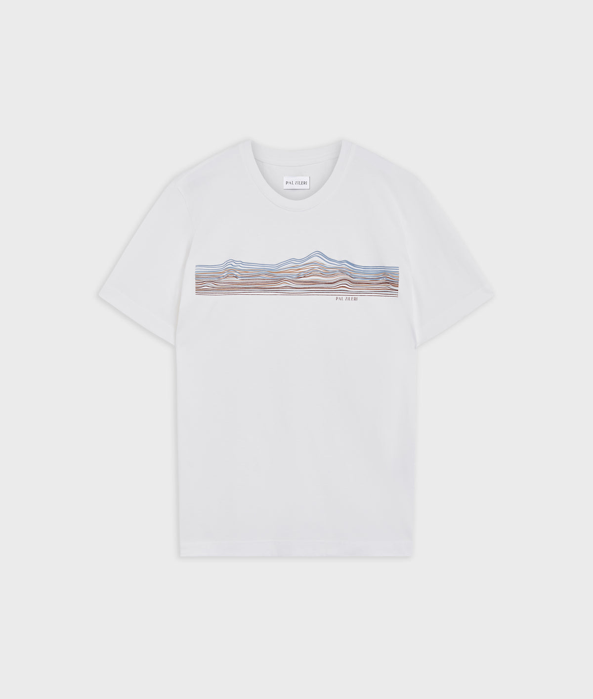 Men's Pal Zileri T-Shirt Logo Print White
