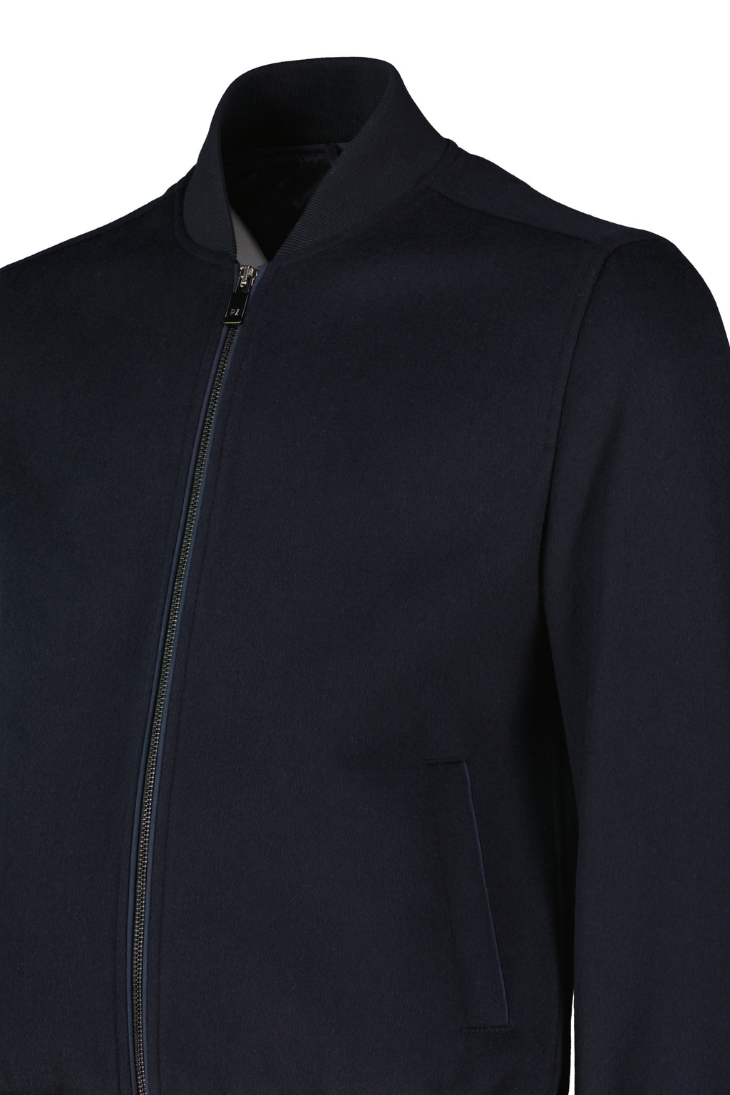 Men's Pal Zileri Wool Blouson Jacket Navy