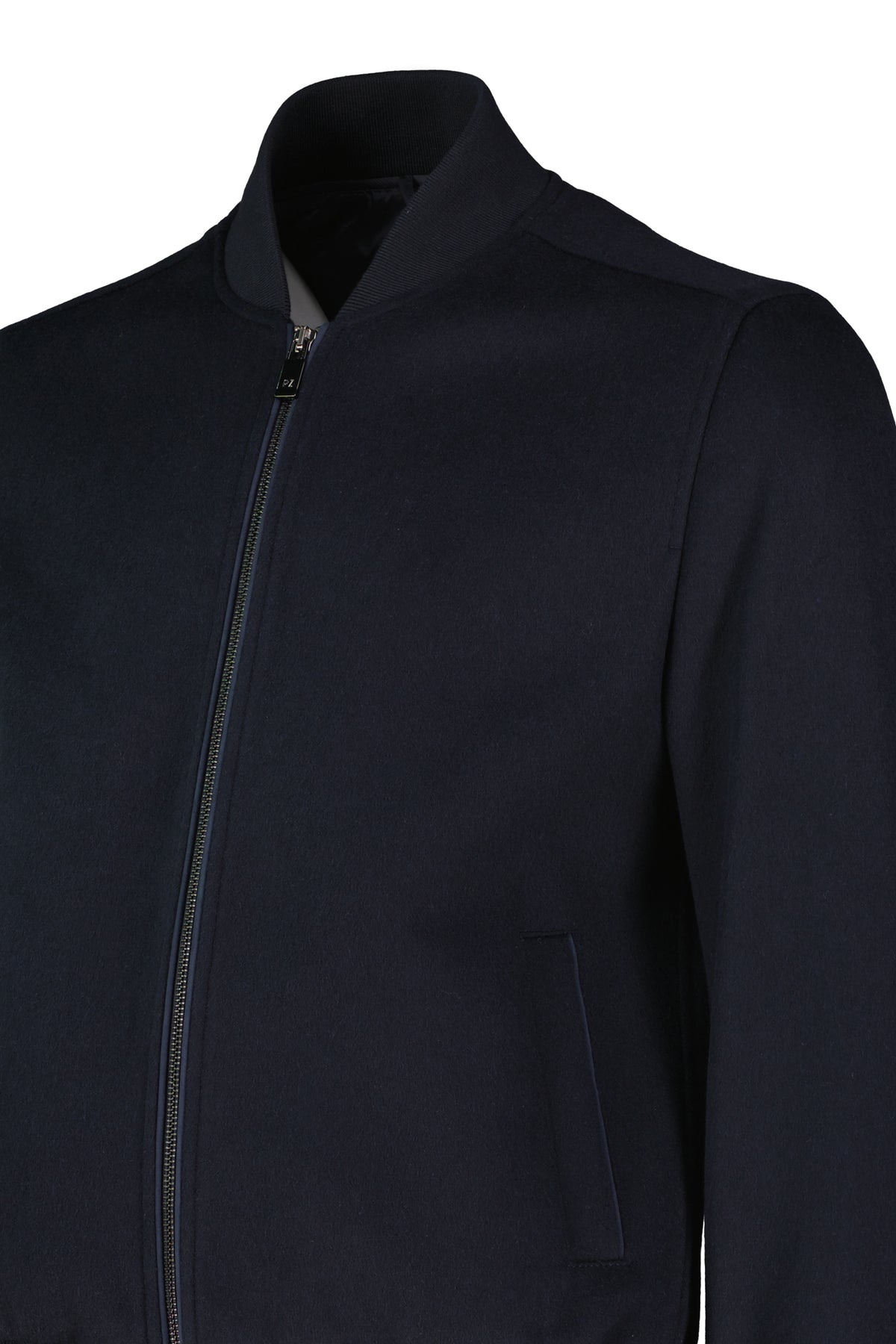 Men's Pal Zileri Wool Blouson Jacket Navy