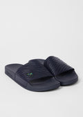 Men's Paul Smith Navy Zebra 'Zed' Slides