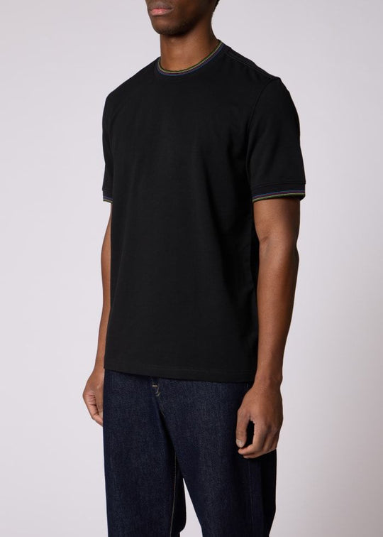 Men's Paul Smith Regular Fit Short Sleeve T-Shirt - Black