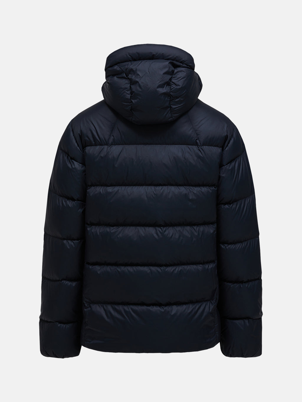 Men's Peak Performance Frost Down Puffer Jacket in Black — view 7