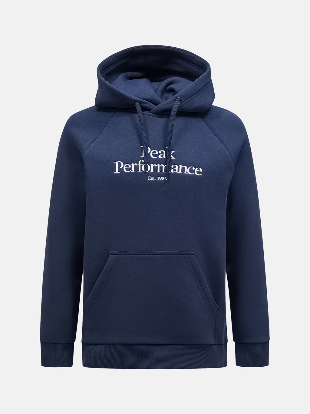 Men's Peak Performance Original Hood in Blue Shadow — view 2