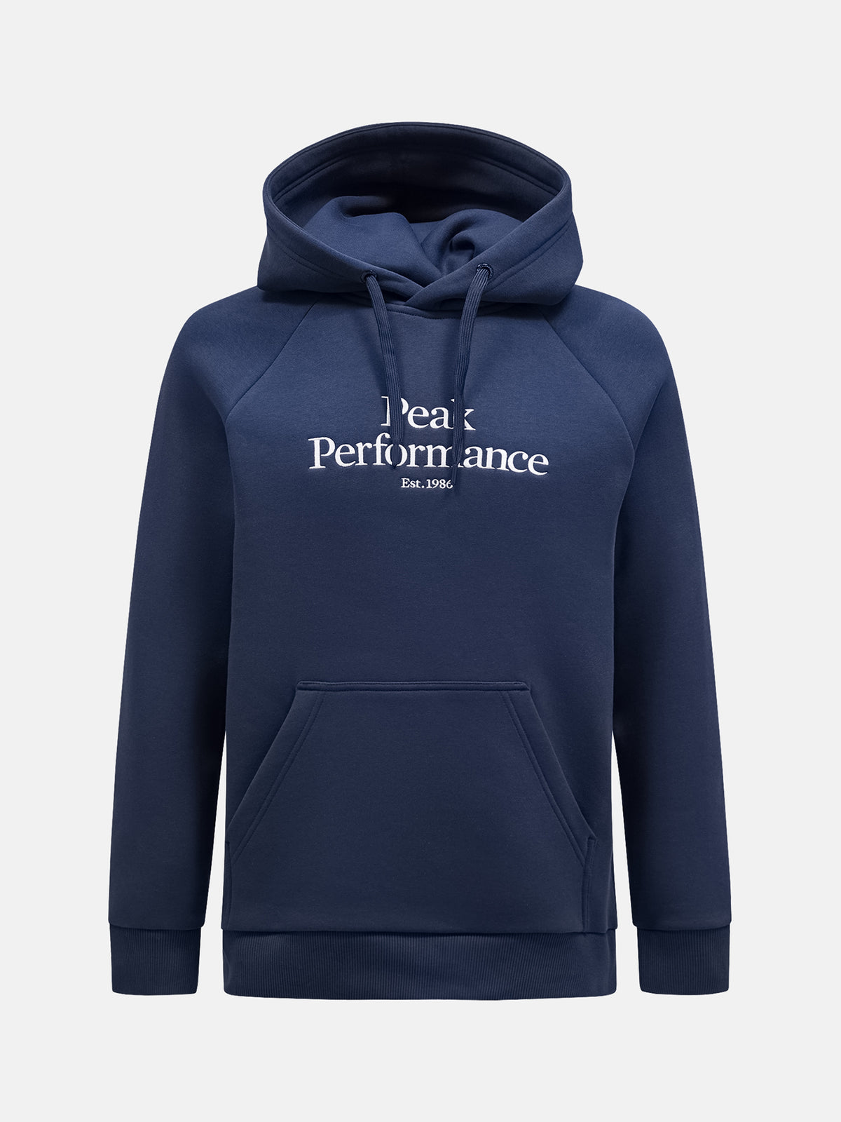 Men's Peak Performance Original Hood in Blue Shadow — view 2