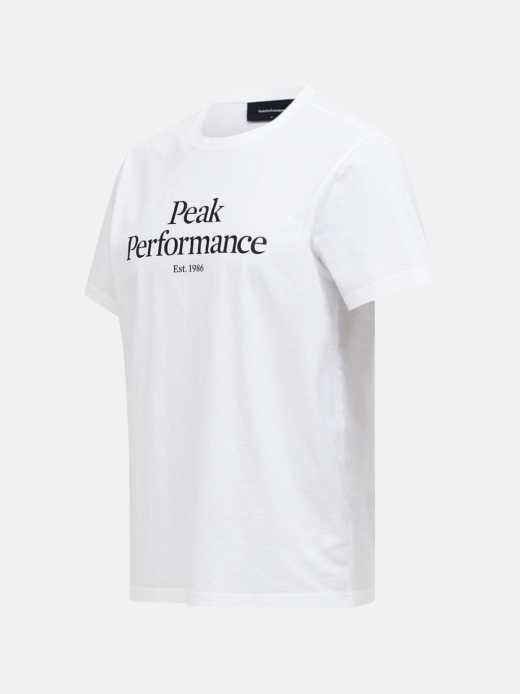 Men's Peak Performance Original Tee in Off White/Black — view 4