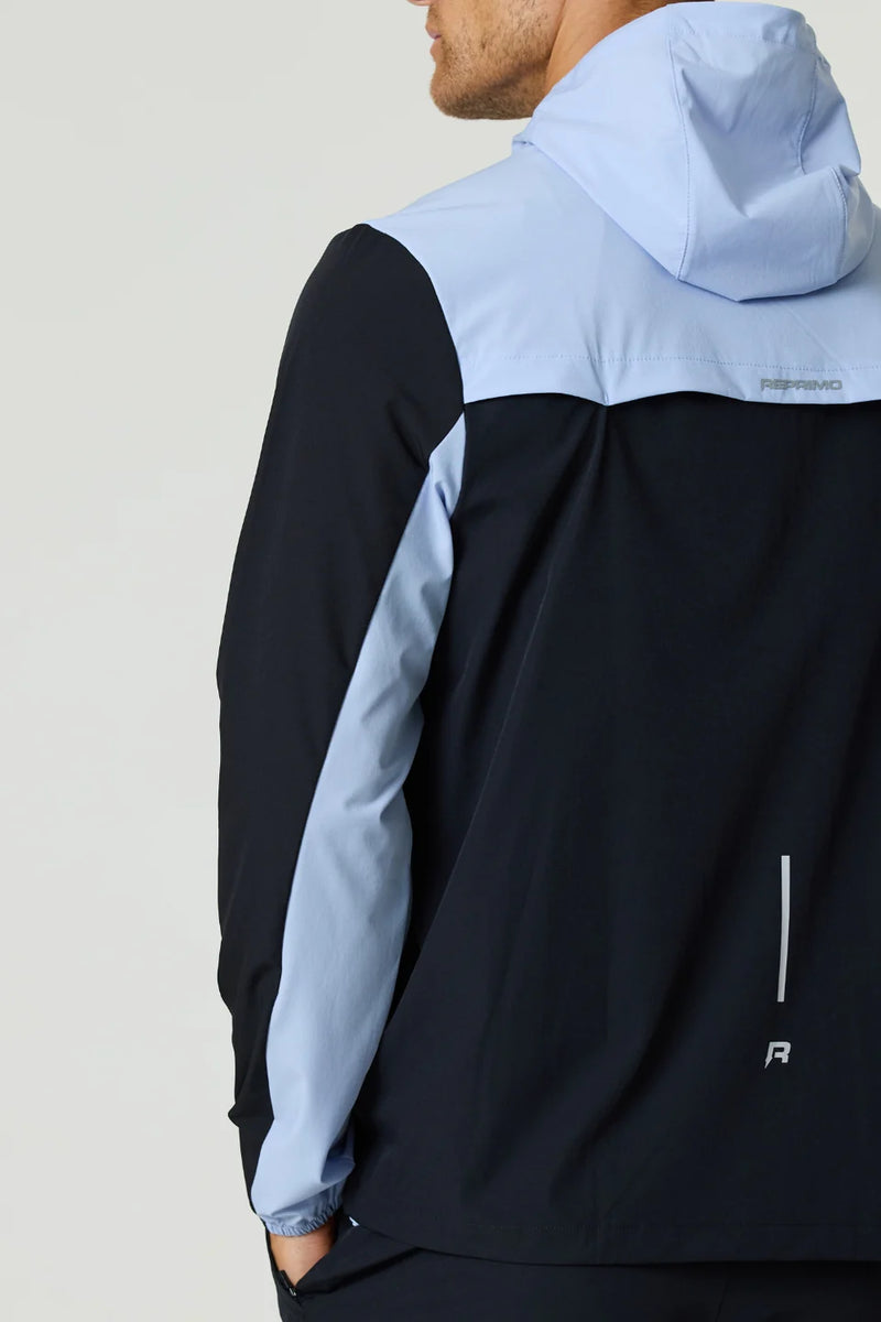 Men's Reprimo Black Dusky Sky Flight Windbreaker Tracksuit Jacket