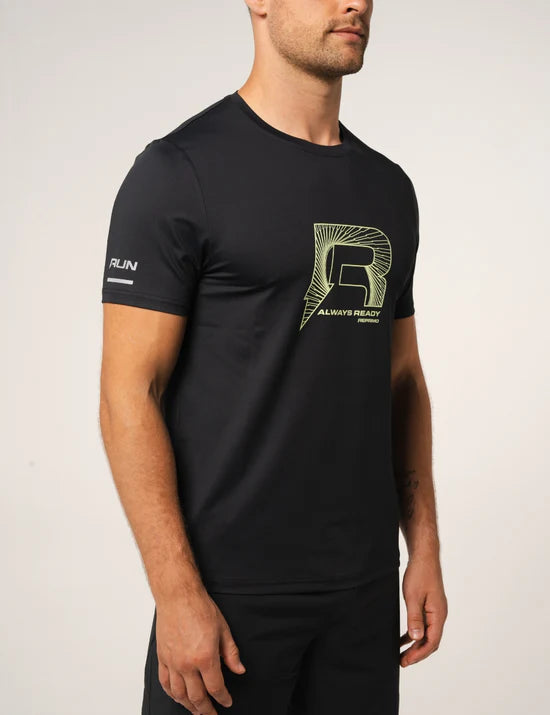 Men's Reprimo Black Helix T-Shirt — view 4