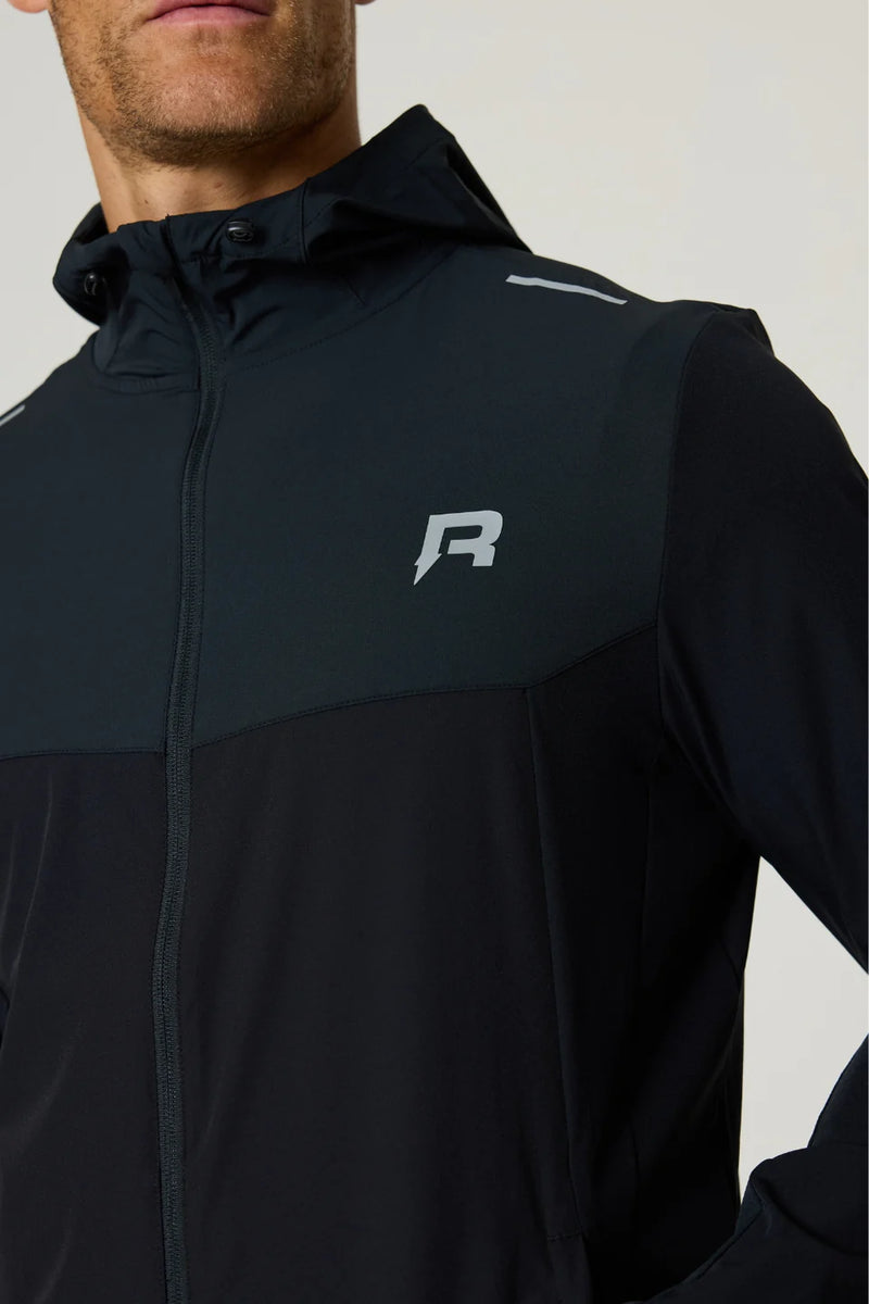 Men's Reprimo Black Meteorite Flight Windbreaker Tracksuit Jacket