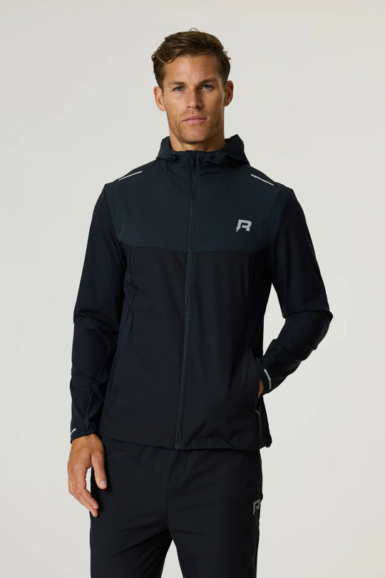 Men's Reprimo Black Meteorite Flight Windbreaker Tracksuit Jacket