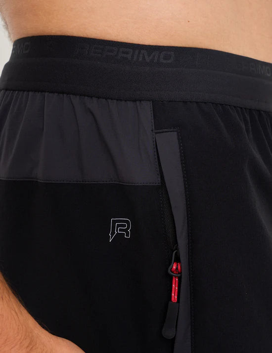 Men's Reprimo Black Red Summit Short — view 4
