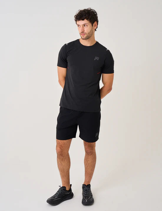 Men's Reprimo Black Red Summit T-Shirt & Short Set