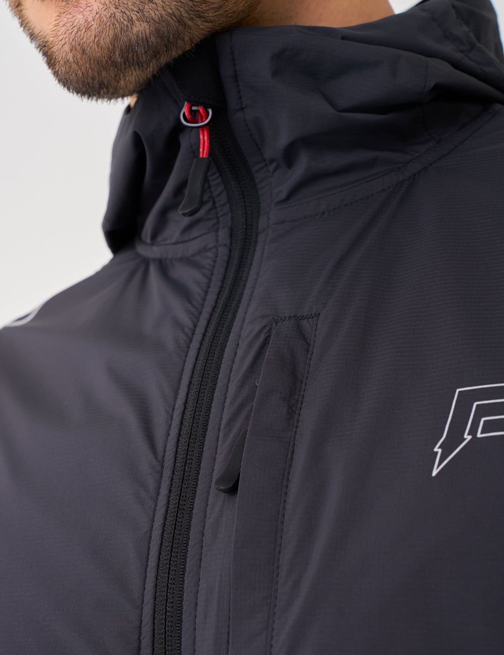 Men's Reprimo Black Red Summit Windbreaker — view 4