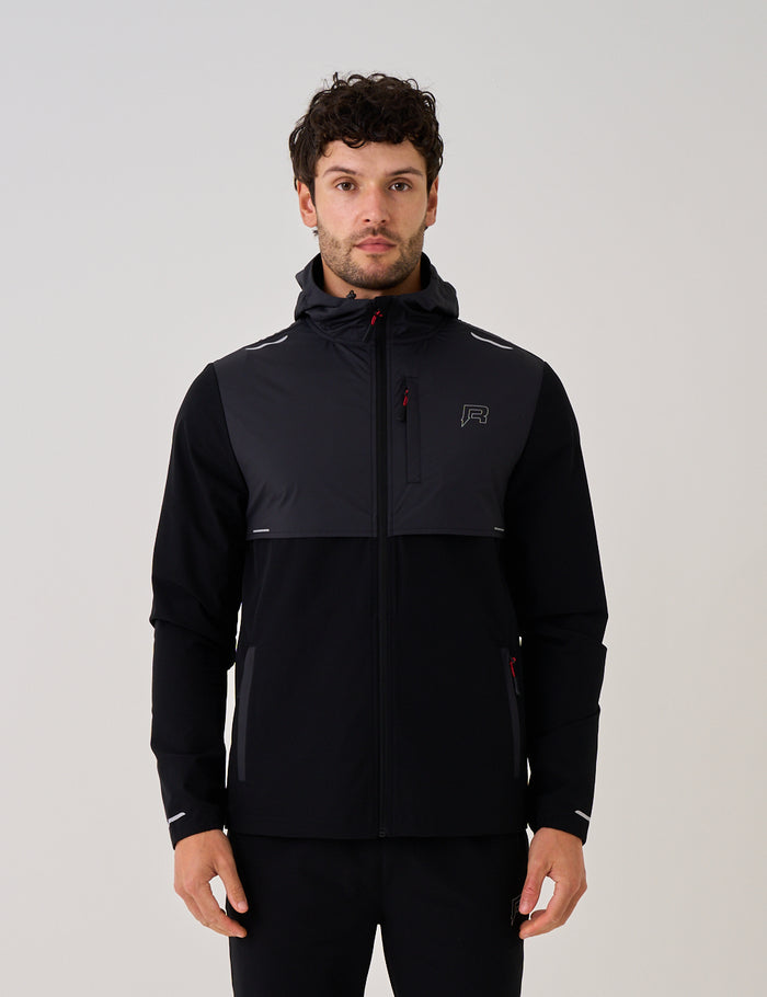 Men's Reprimo Black Red Summit Windbreaker