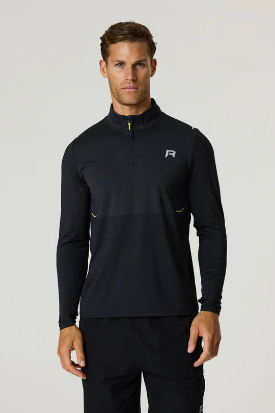 Men's Reprimo Black Volt Summit Quarter Zip
