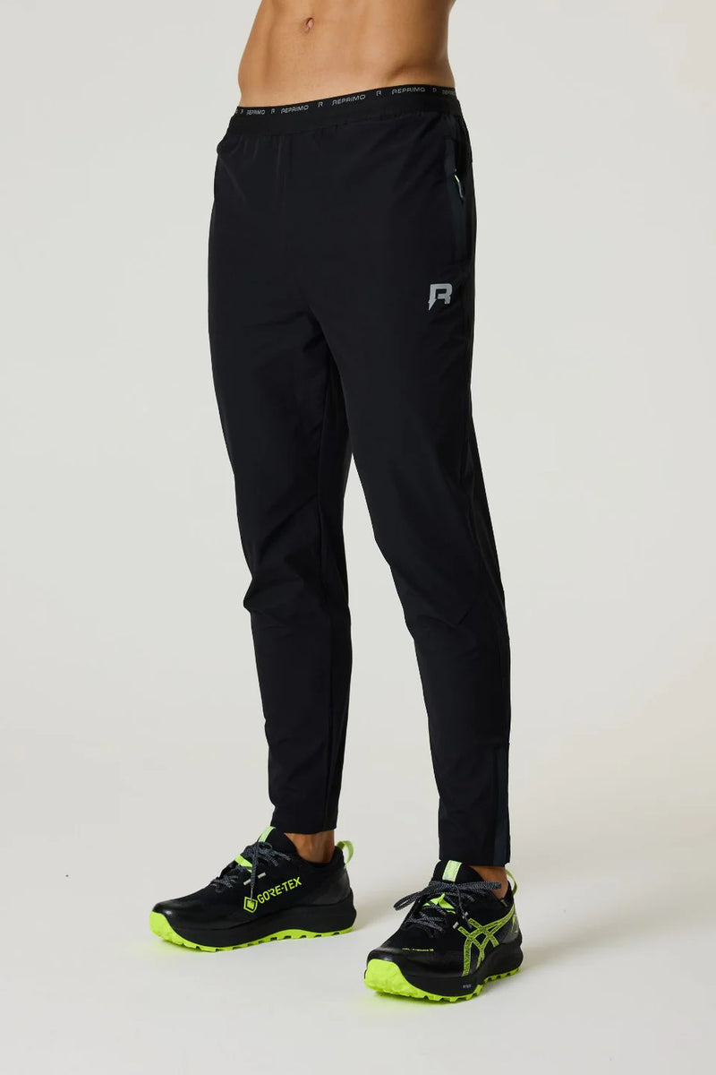 Men's Reprimo Black Volt Summit Windbreaker Tracksuit Jacket & Tracksu