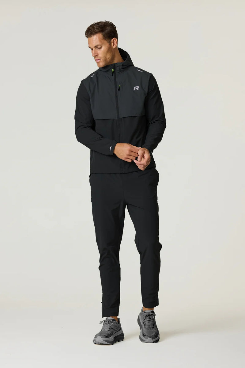 Men's Reprimo Black Volt Summit Windbreaker Tracksuit Jacket & Tracksu